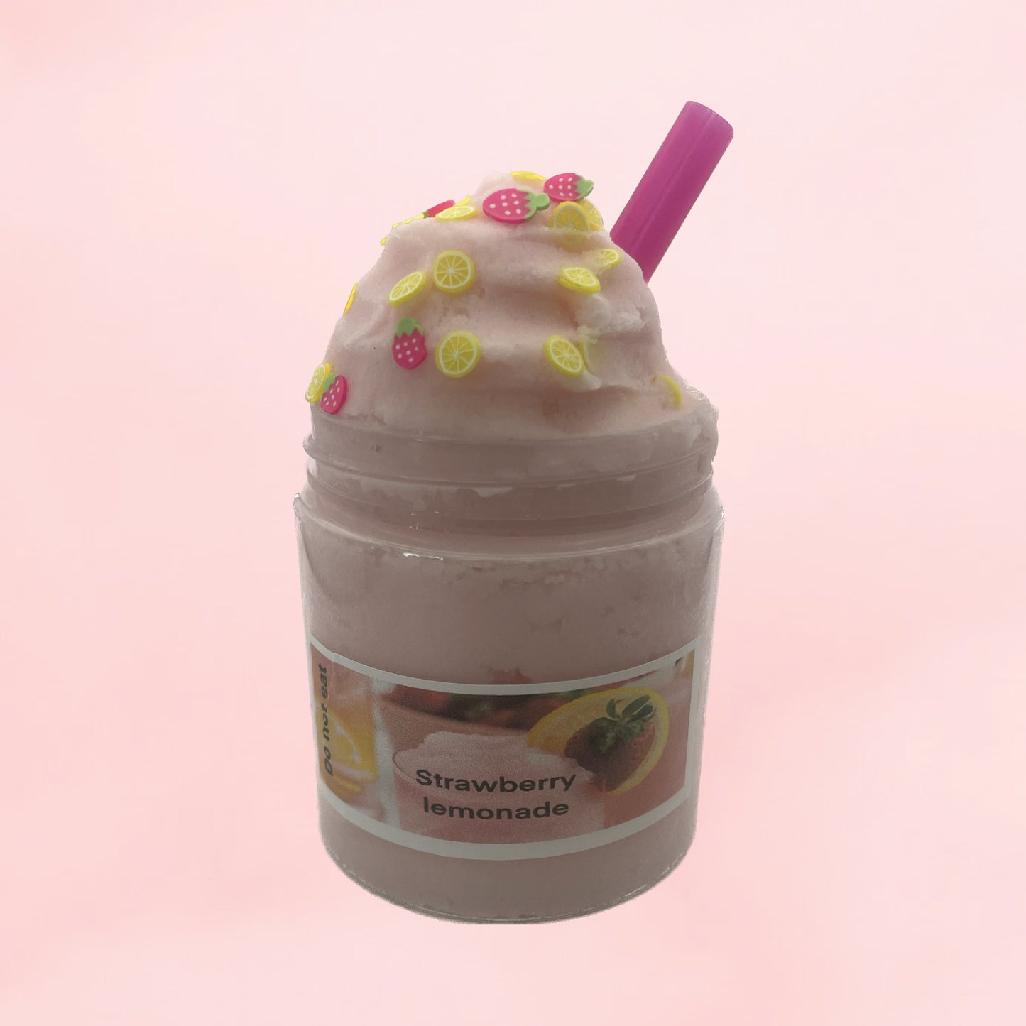 Strawberry Lemonade Slime