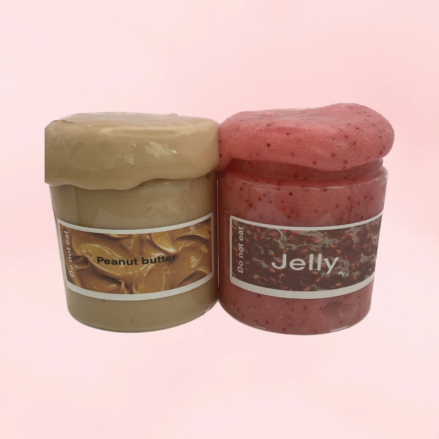 Peanut Butter & Jelly Slime Duo